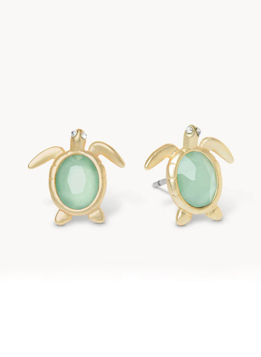 Spartina Sea La Vie Stud Earrings Sea La Vie/Sea Turtle available at The Good Life Boutique