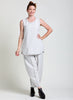 Seamed Pant - White