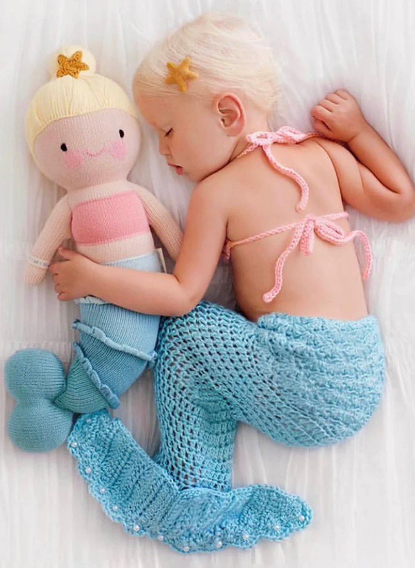 Cuddle&Kind Cuddle + Kind Skye The Mermaid (Little) available at The Good Life Boutique