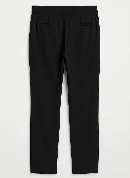 Picadilly Fashions Picadilly Slim-Leg Full-Length Pant - Black available at The Good Life Boutique