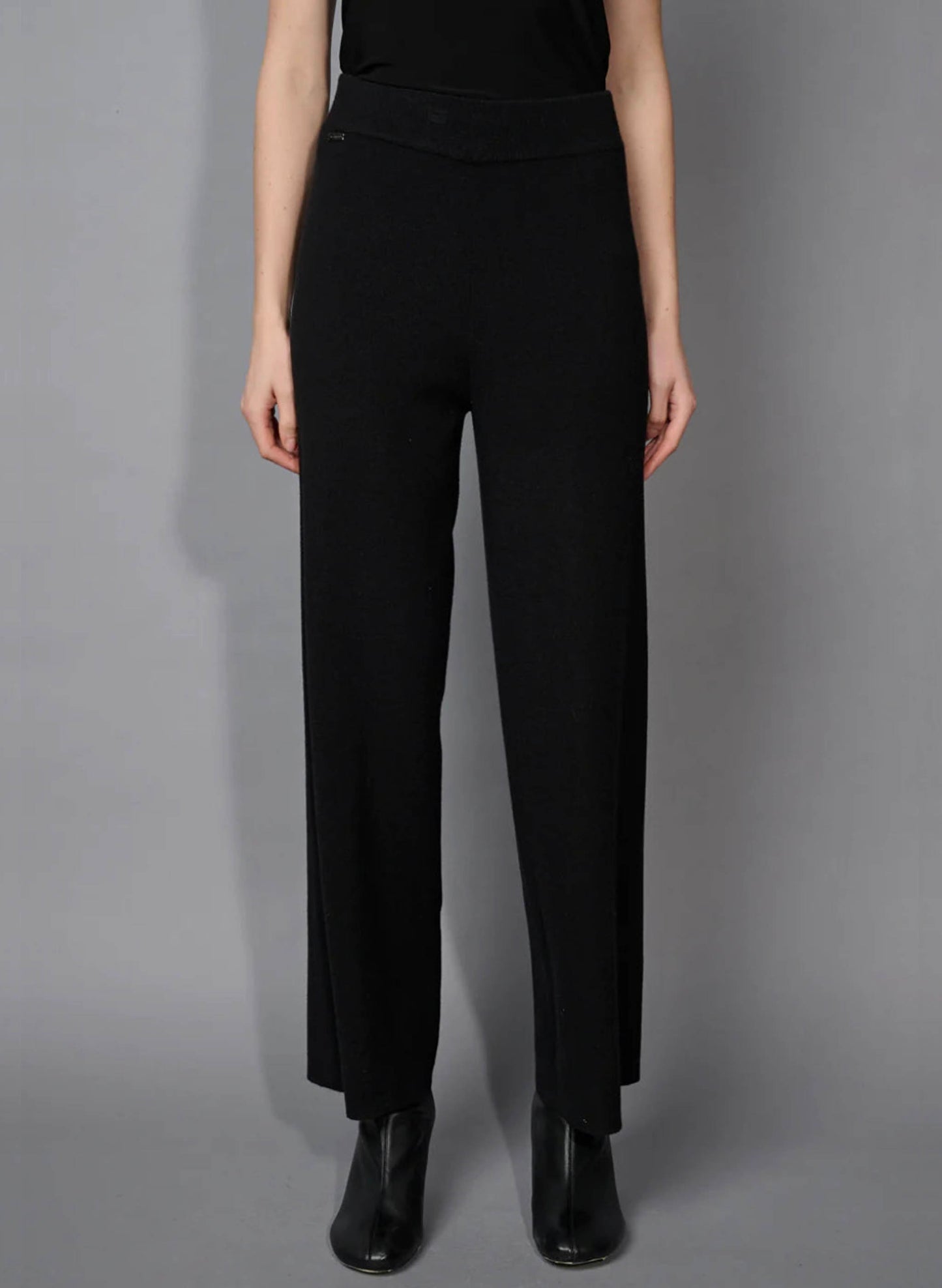 Picadilly Fashions Picadilly Slim-Leg Full-Length Pant - Black available at The Good Life Boutique