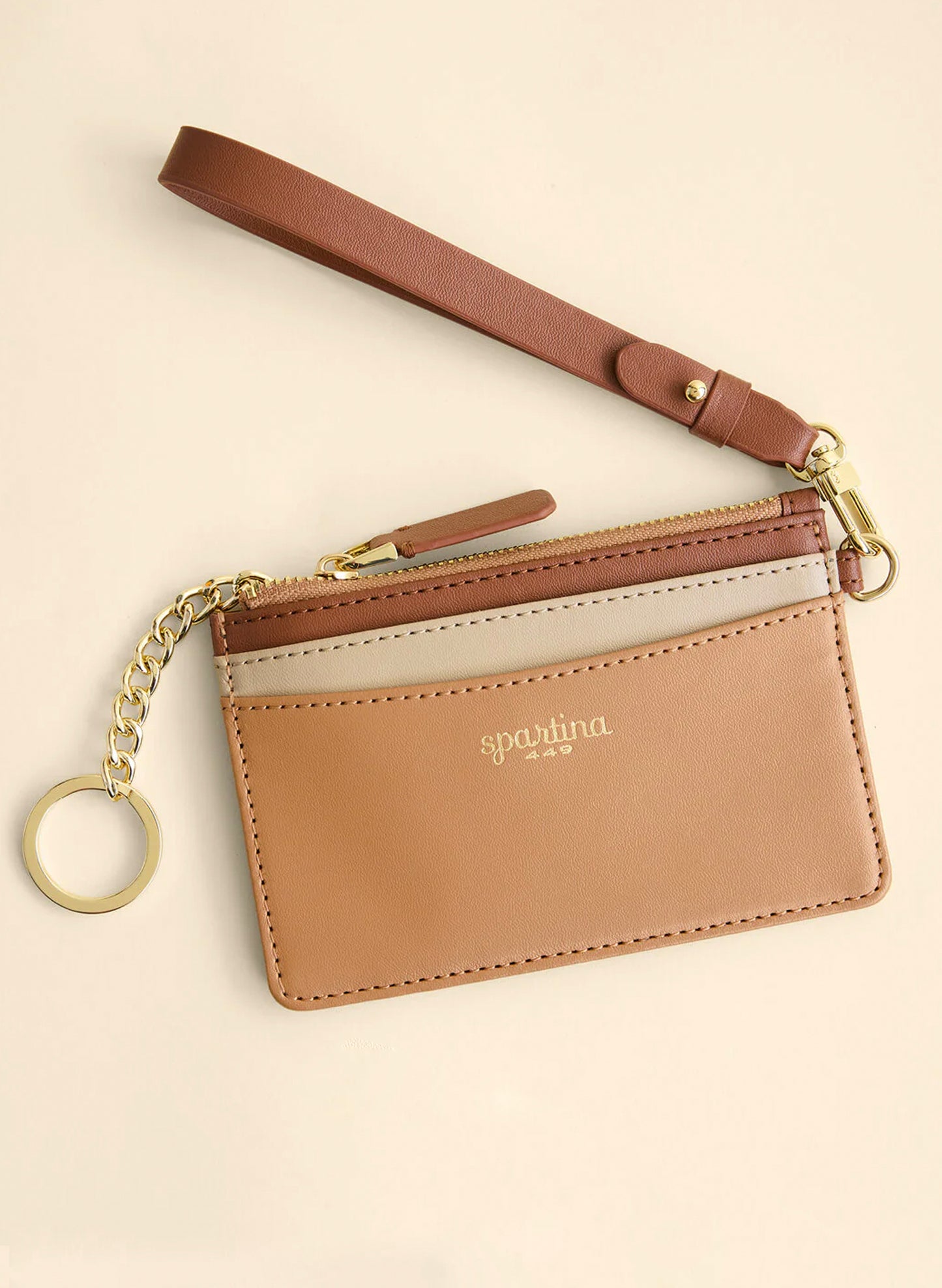 Spartina Slimcard Coinpurse - Brown Sugar