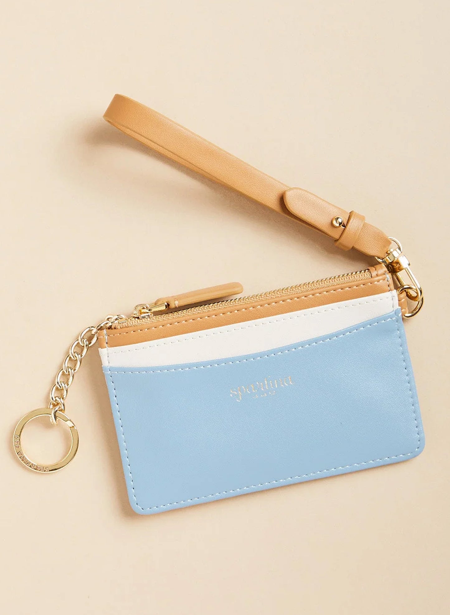 Slimcard Coinpurse Color Block Blue
