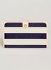 Spartina Snap Wallet Navy Stripe available at The Good Life Boutique