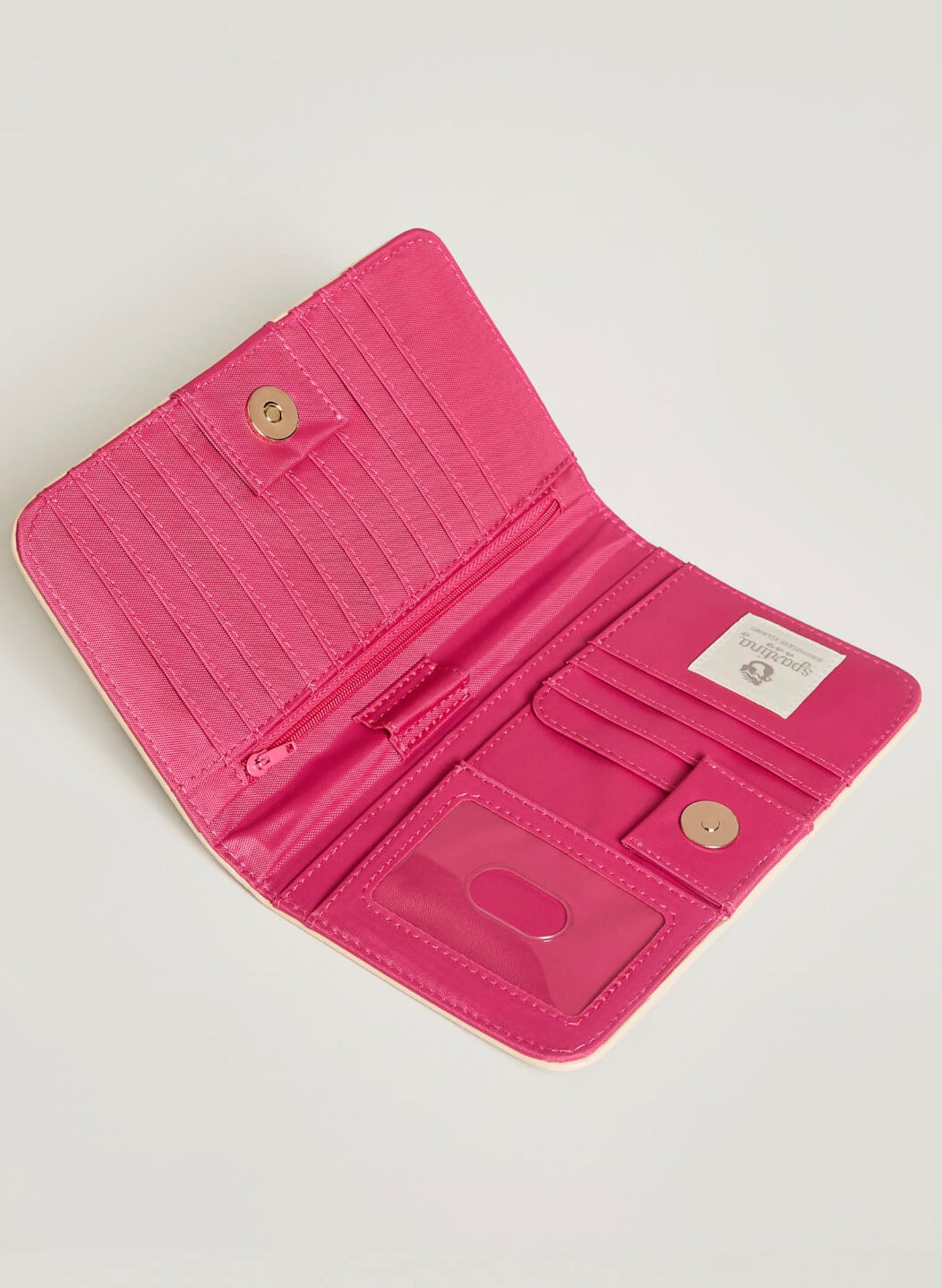 Spartina Snap Wallet Navy Stripe available at The Good Life Boutique