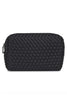 Sol & Selene - Altitude - Woven Neoprene Cosmetic Pouch - Black