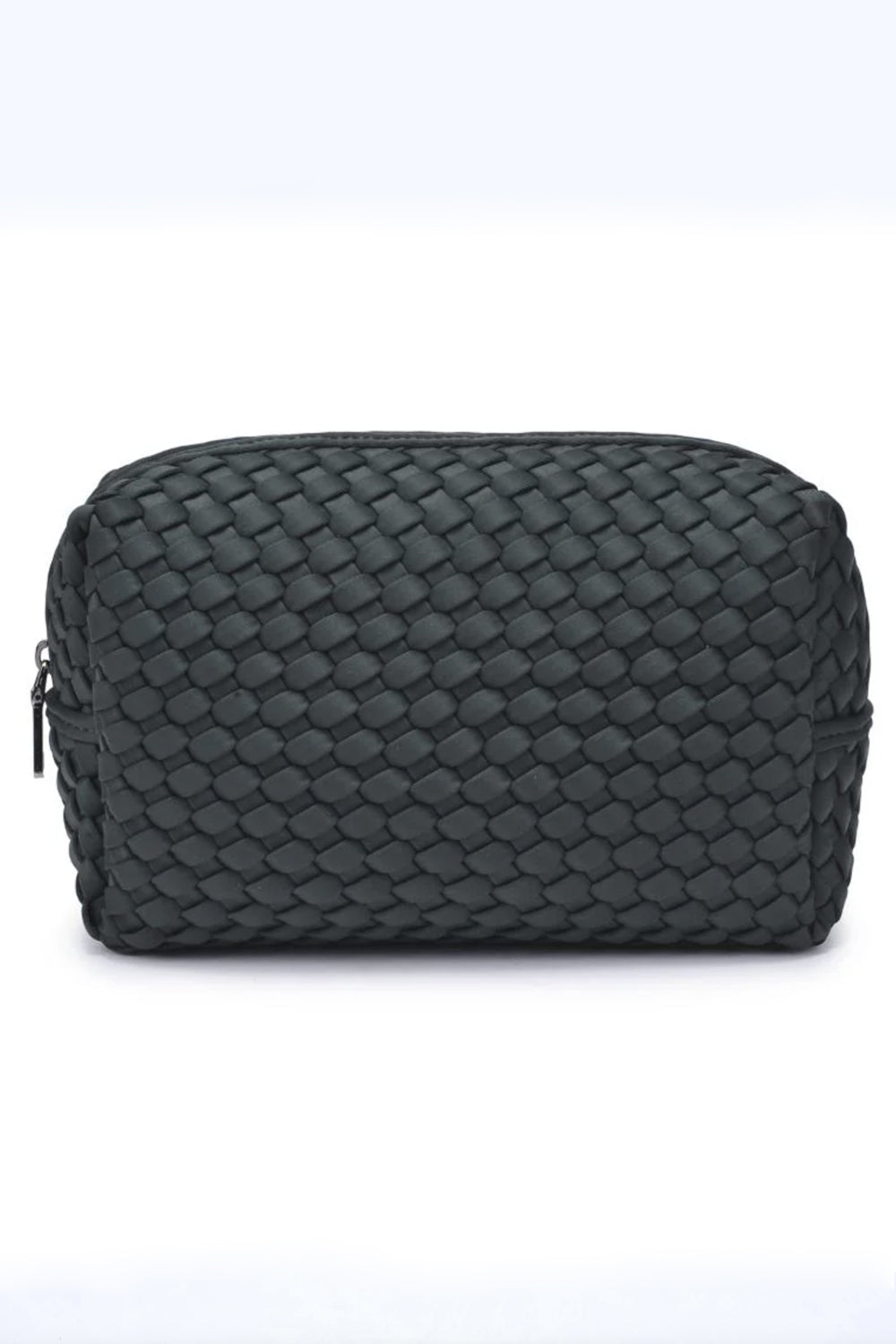 Sol & Selene Sol & Selene - Altitude - Woven Neoprene Cosmetic Pouch - Olive available at The Good Life Boutique
