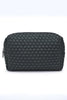 Sol & Selene Sol & Selene - Altitude - Woven Neoprene Cosmetic Pouch - Olive available at The Good Life Boutique
