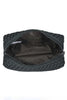 Sol & Selene Sol & Selene - Altitude - Woven Neoprene Cosmetic Pouch - Olive available at The Good Life Boutique