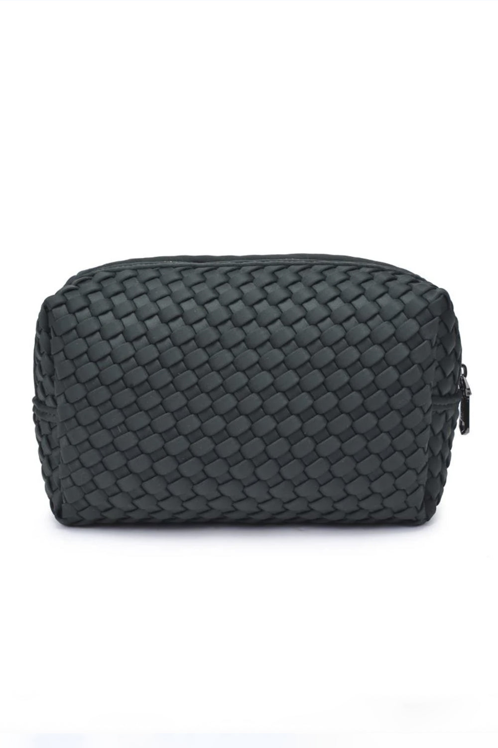 Sol & Selene Sol & Selene - Altitude - Woven Neoprene Cosmetic Pouch - Olive available at The Good Life Boutique