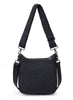 Sol & Selene Sol & Selene - Kismet - Woven Neoprene Crossbody - Black available at The Good Life Boutique