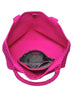 Sol & Selene Sol & Selene - Sky's The Limit - Large Woven Neoprene Tote - Fuchsia available at The Good Life Boutique