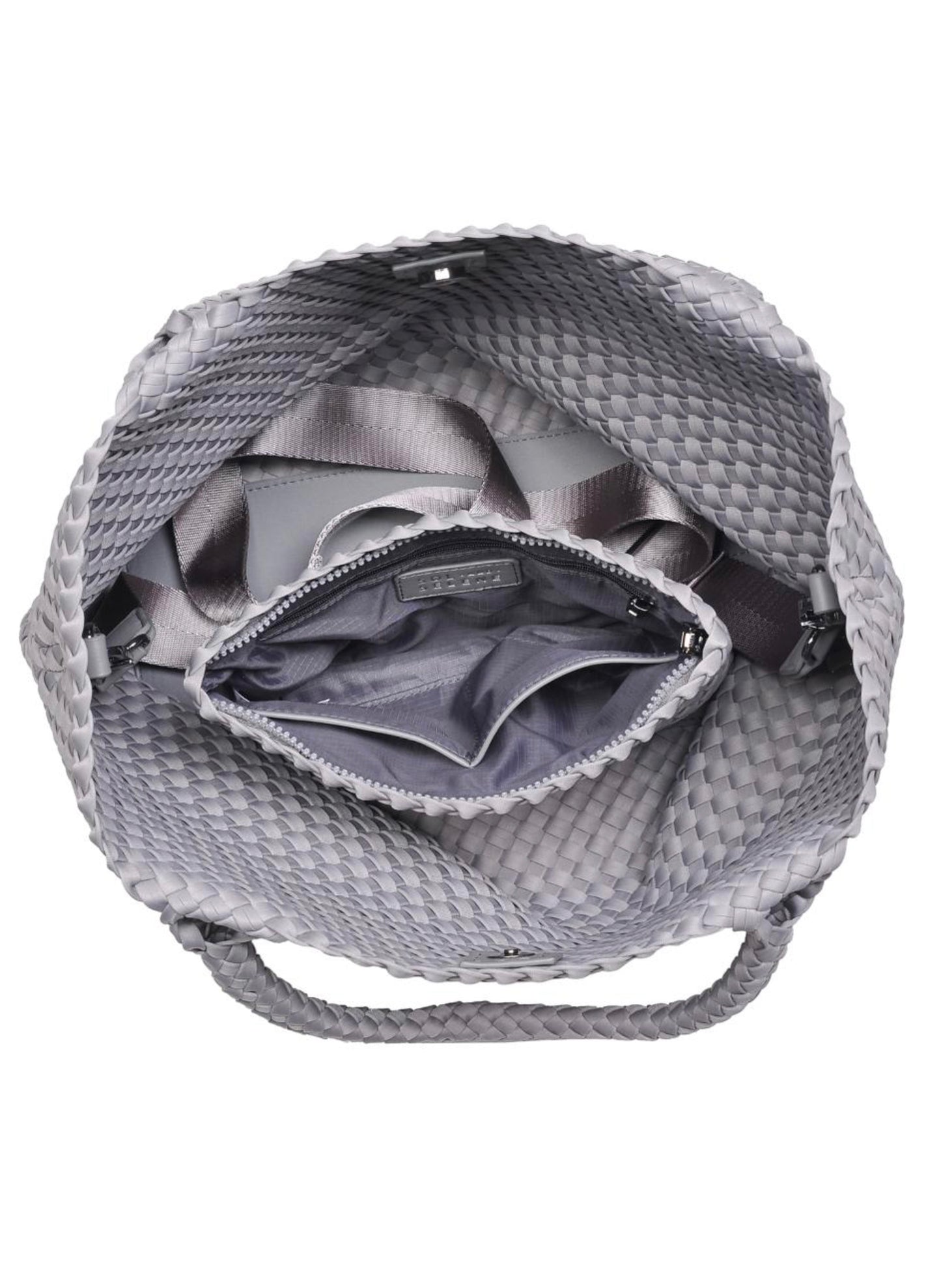 Sol & Selene Sol & Selene - Sky's The Limit - Medium Tote - Fog available at The Good Life Boutique