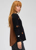Zaket & Plover Zaket & Plover - Spot The Love Sweater - Black available at The Good Life Boutique