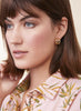 Spartina Stonevale Hoop Earrings Gold available at The Good Life Boutique