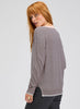 Zaket & Plover Zaket & Plover - Stripe Crew - Powder available at The Good Life Boutique