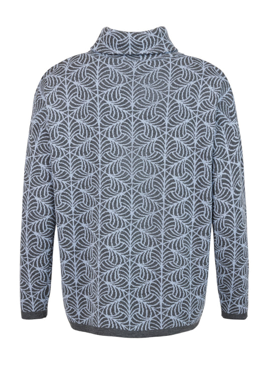 Godske Sunday Pullover - Blue Print available at The Good Life Boutique