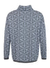 Godske Sunday Pullover - Blue Print available at The Good Life Boutique