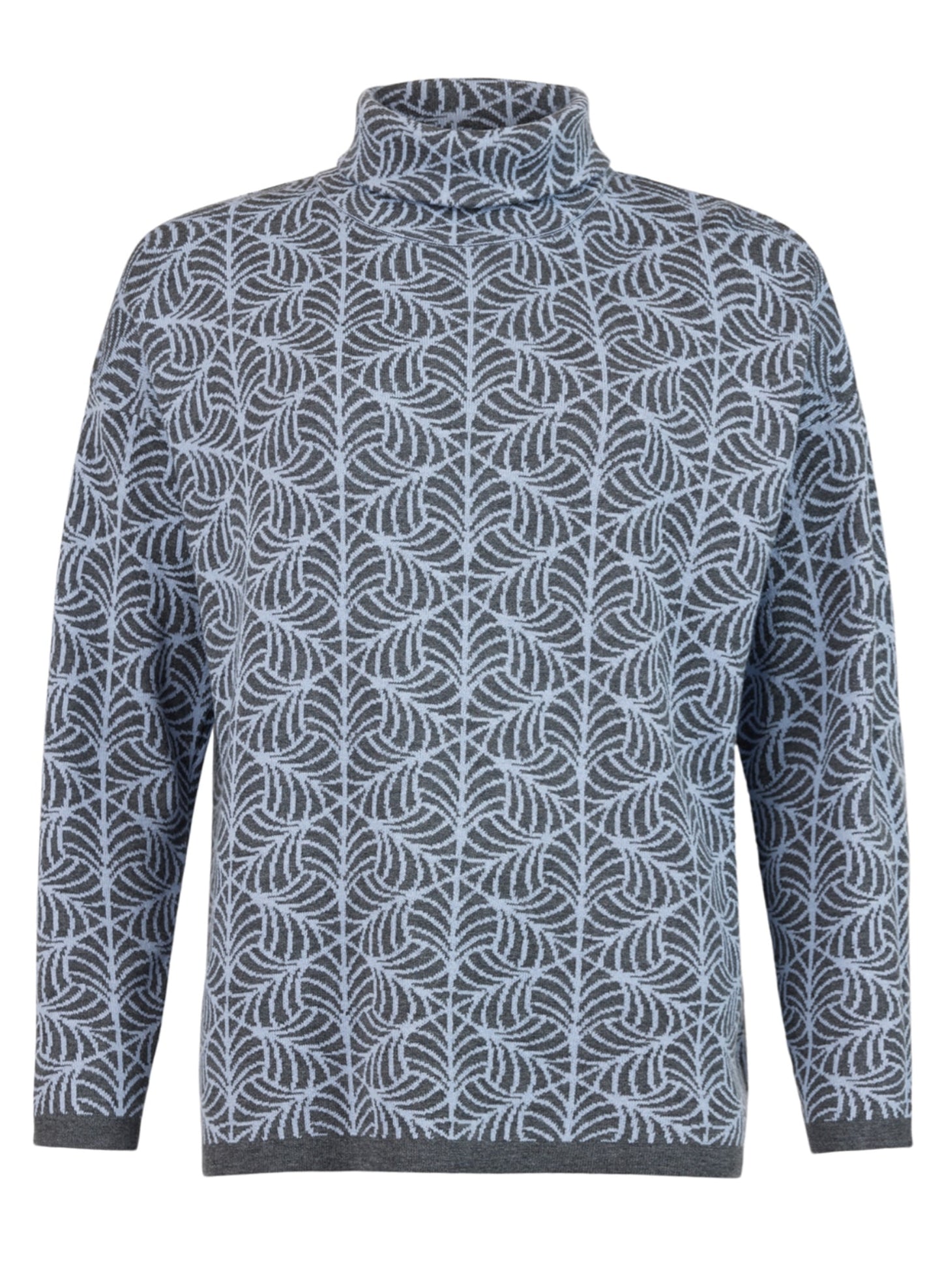 Godske Sunday Pullover - Blue Print available at The Good Life Boutique