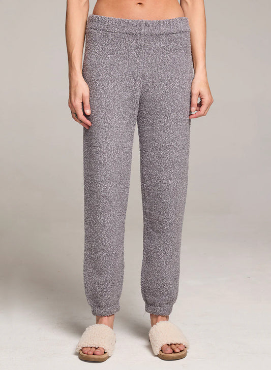Saltwater Luxe Sweater Pant - Heather Grey available at The Good Life Boutique