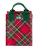 Swig - Christmas Plaid Reusable Gift Bag- (Mini)