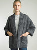 Tempo Paris Tempo Paris - Quilt EMB Jacket - Gray available at The Good Life Boutique