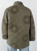 Tempo Paris Tempo Paris - Quilt EMB Jacket - Olive available at The Good Life Boutique