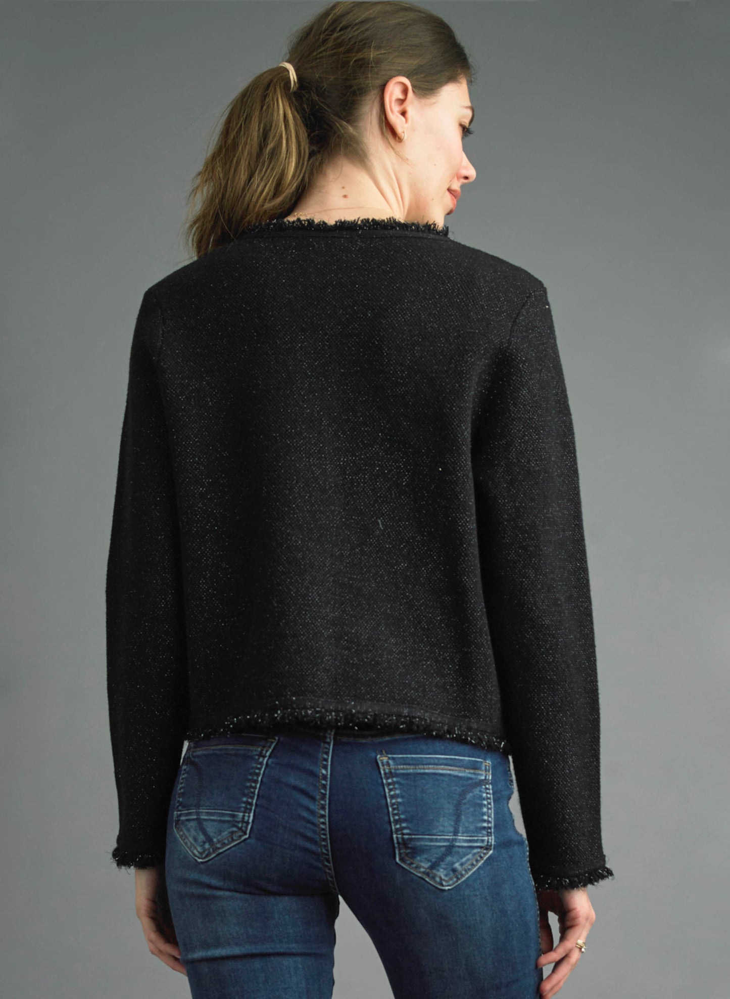 Tempo Paris - Chanel Knit Jacket - Black
