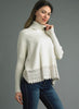 Tempo Paris Tempo Paris - Lace Edge Sweater - Beige available at The Good Life Boutique