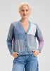 Zaket & Plover Zaket & Plover - Textured Cardi - Jean available at The Good Life Boutique