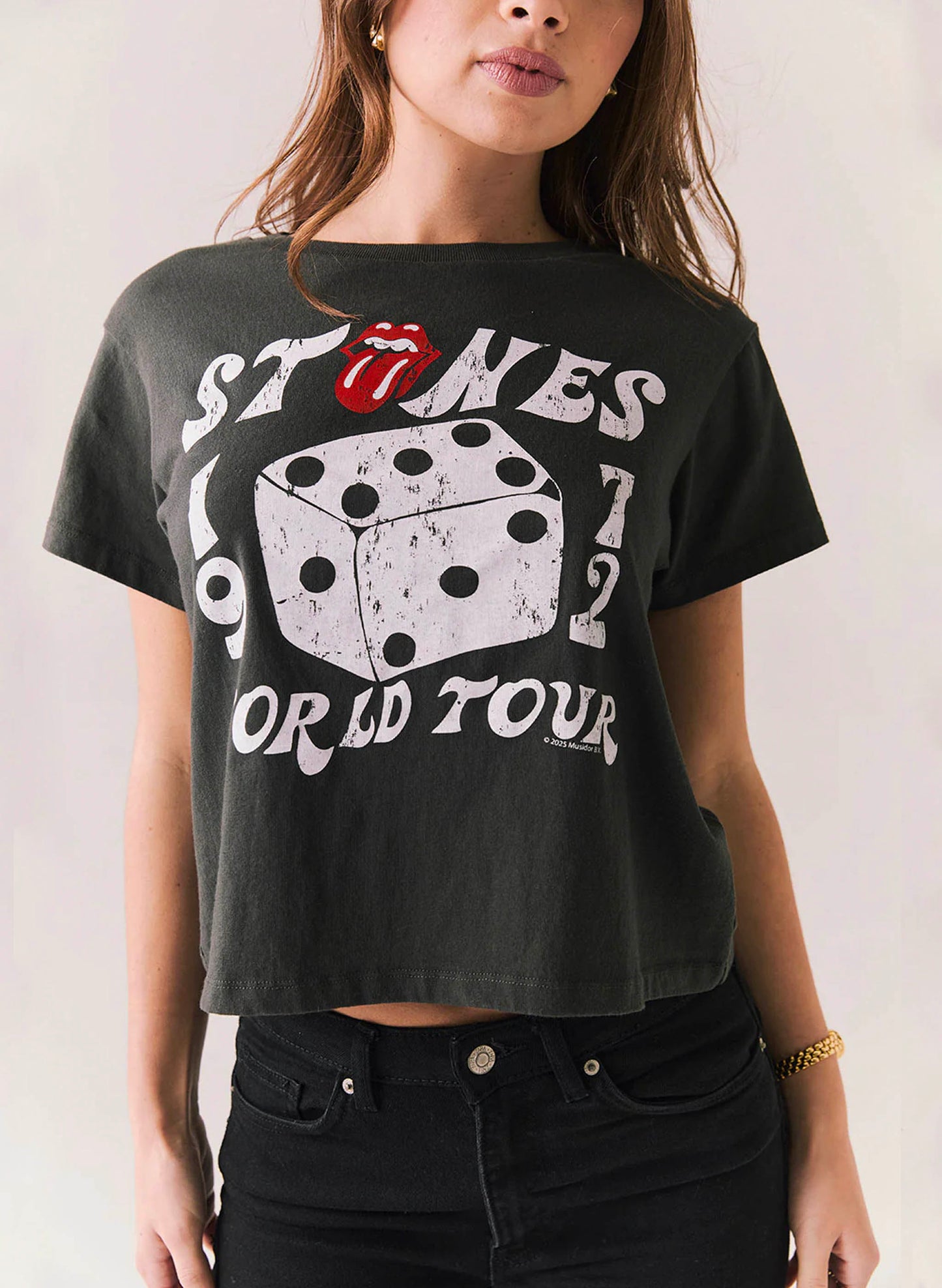 Chaser Chaser The Rolling Stones - Black available at The Good Life Boutique