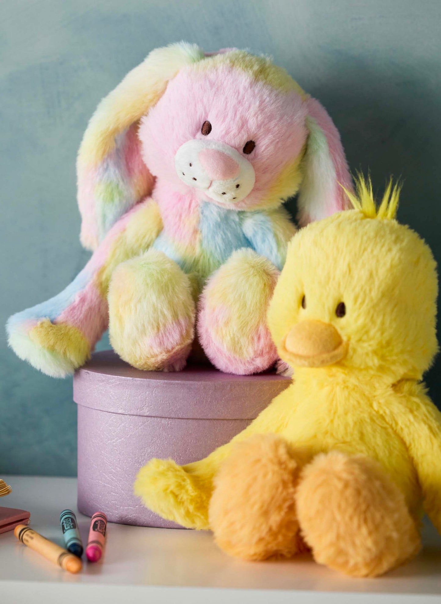 Demdaco Tinies Tie-Dye Bunny available at The Good Life Boutique