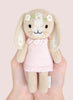 Cuddle&Kind Tiny Hannah The Bunny (Blush) available at The Good Life Boutique