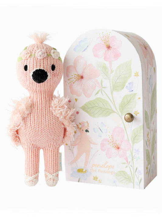 Cuddle&Kind Tiny Penelope The Flamingo available at The Good Life Boutique