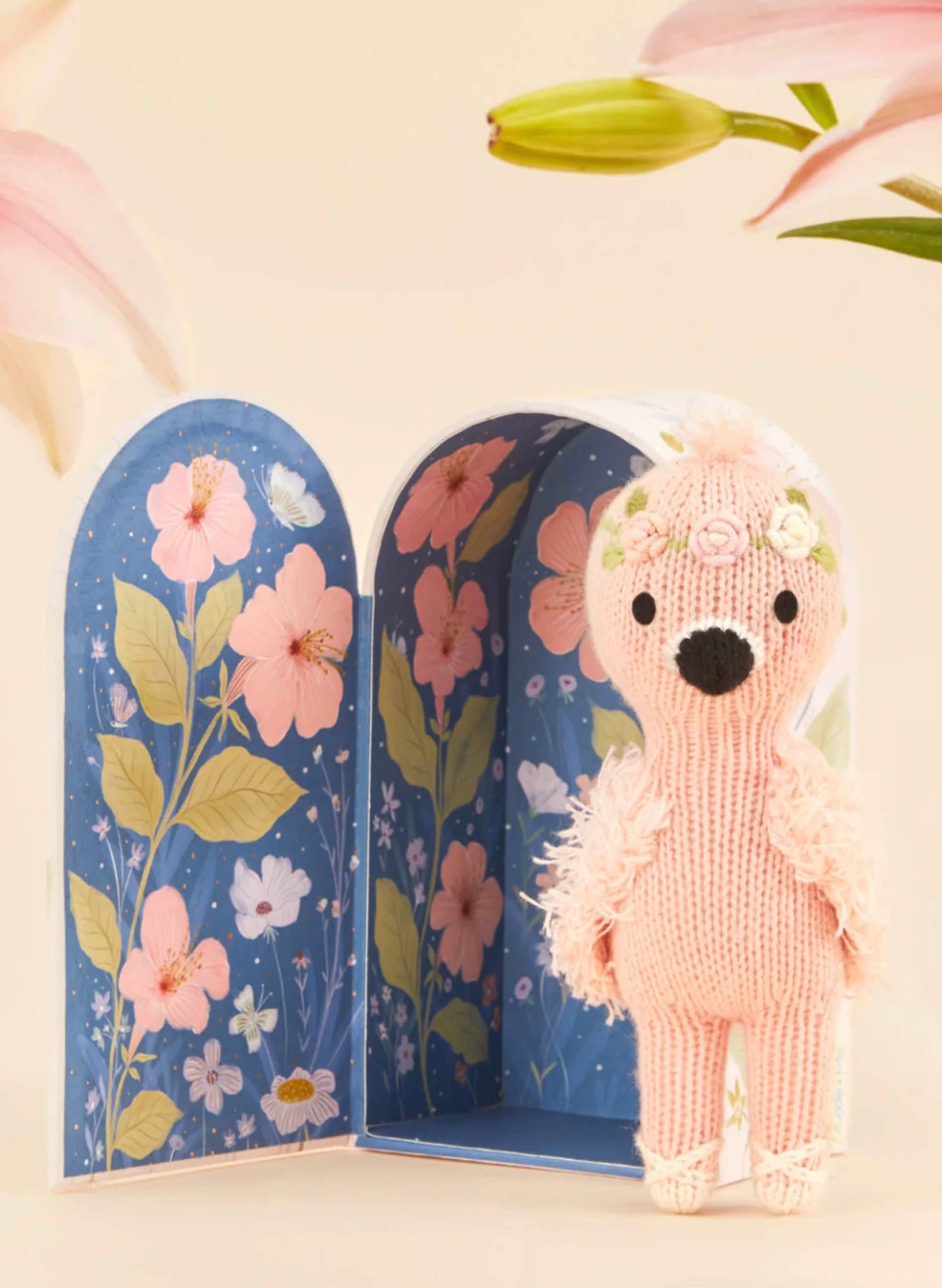 Cuddle&Kind Tiny Penelope The Flamingo available at The Good Life Boutique