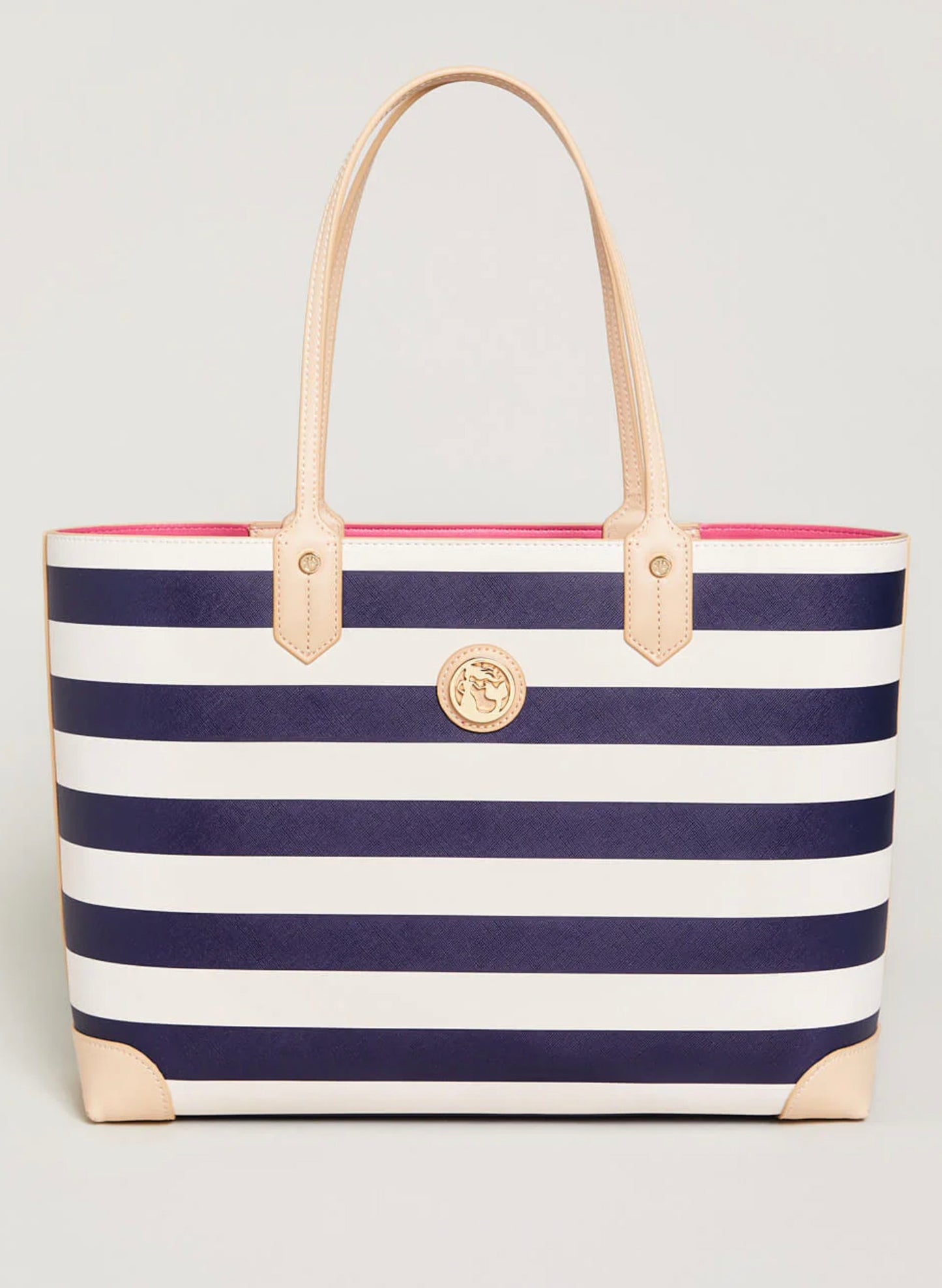 Spartina Tote Bag Navy Stripe available at The Good Life Boutique