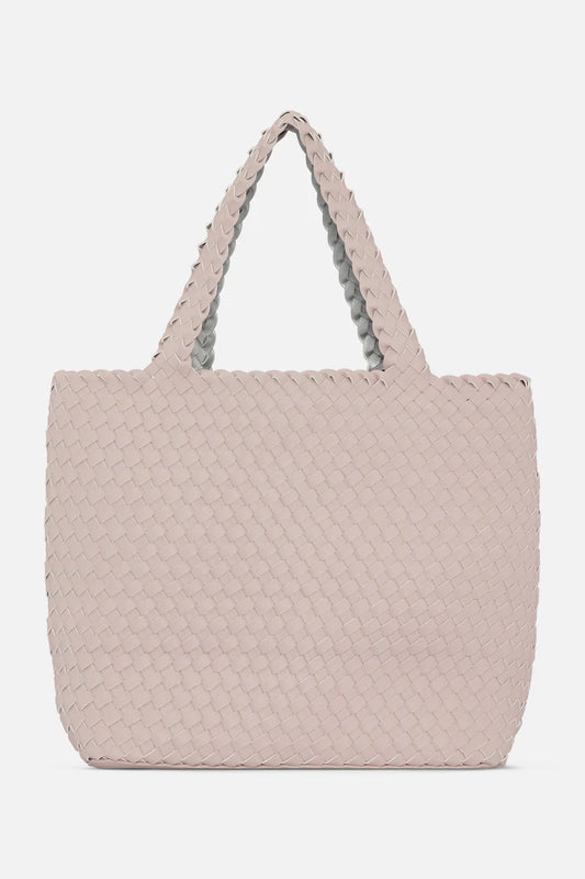 Lines of Denmark Tote Bag - Rose Silver available at The Good Life Boutique