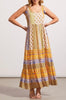 Tribal Tribal - Maxi Dress W/Border Print - Very Peri available at The Good Life Boutique