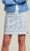 Tribal Tribal - Pull On Skort- Pacific available at The Good Life Boutique