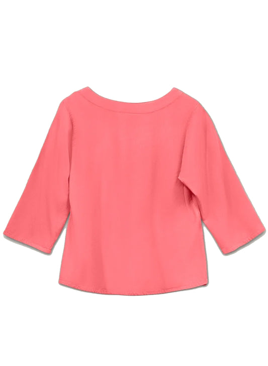 Maya Jones Clothing Maya Jones - Tunic - Button Down Front -Coral available at The Good Life Boutique