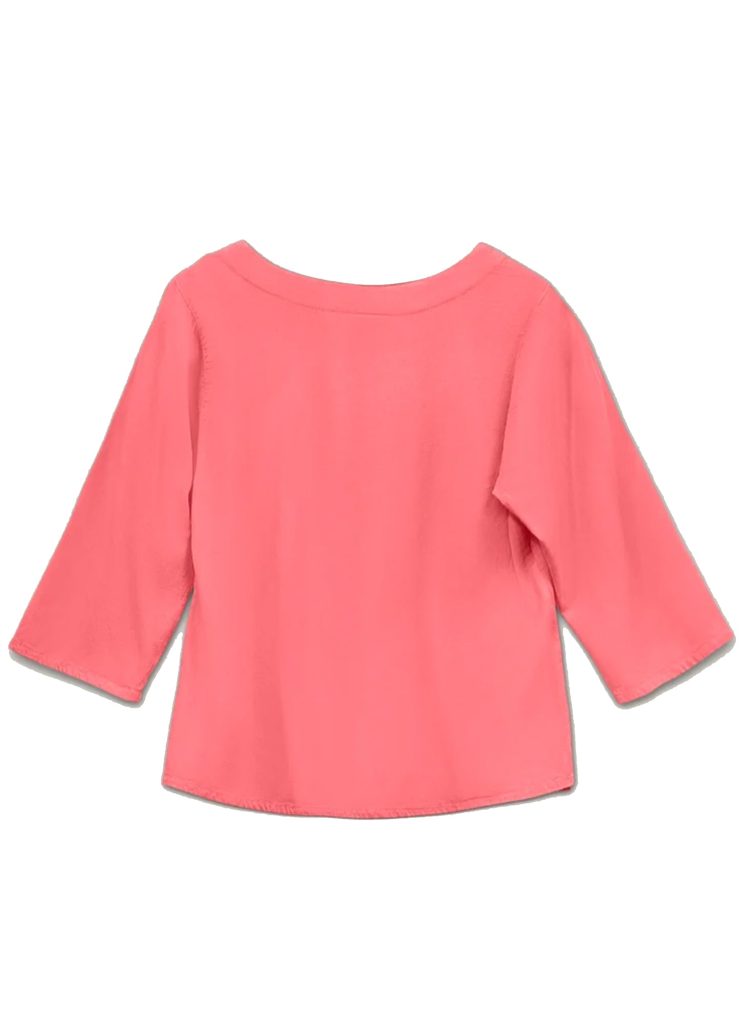 Tunic - Button Down Front -Coral