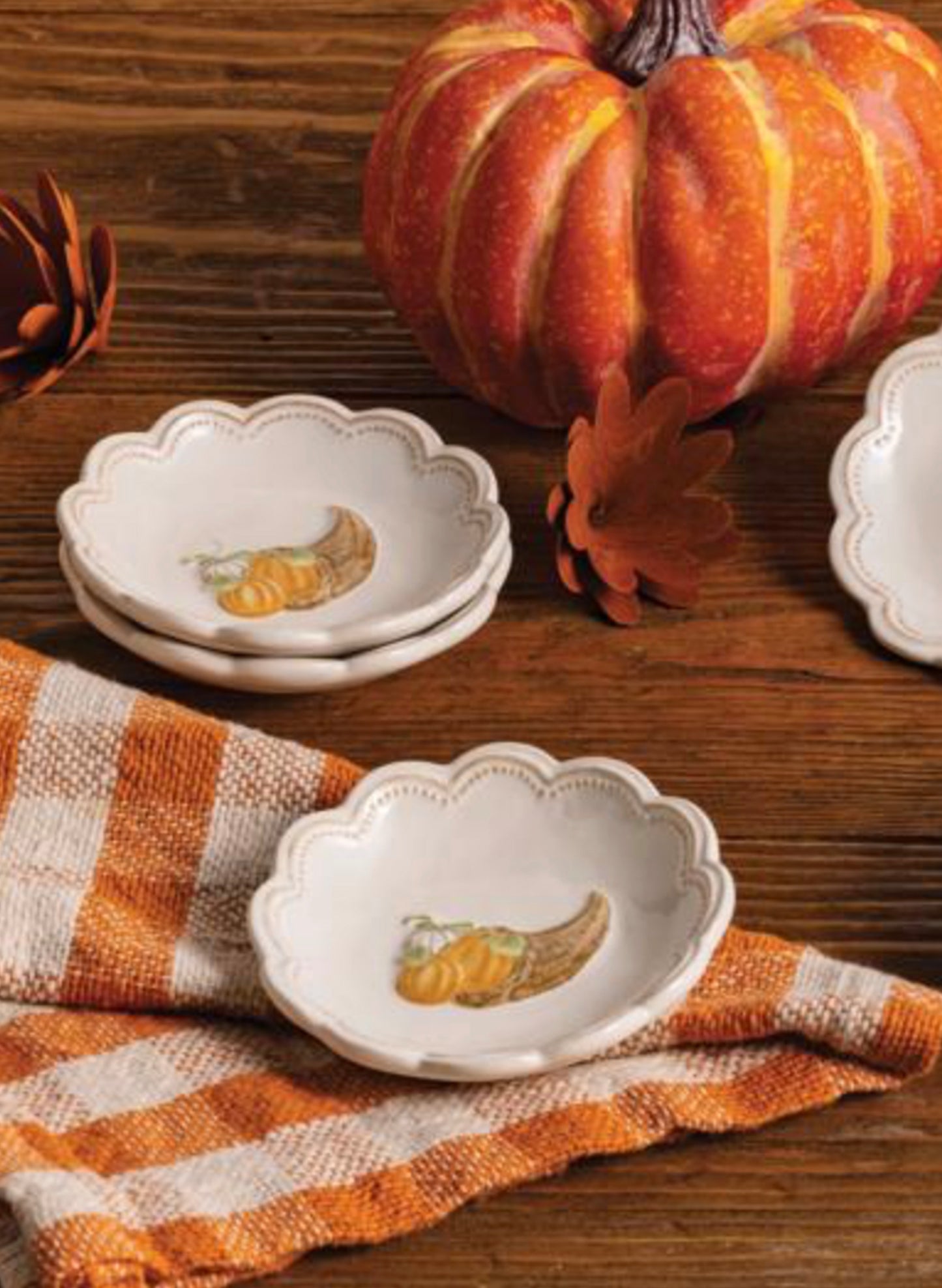 Turkey Gather Dipping Bowl