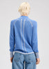 Zaket & Plover Zaket & Plover - Two-Tone Zip Up - Chambray available at The Good Life Boutique