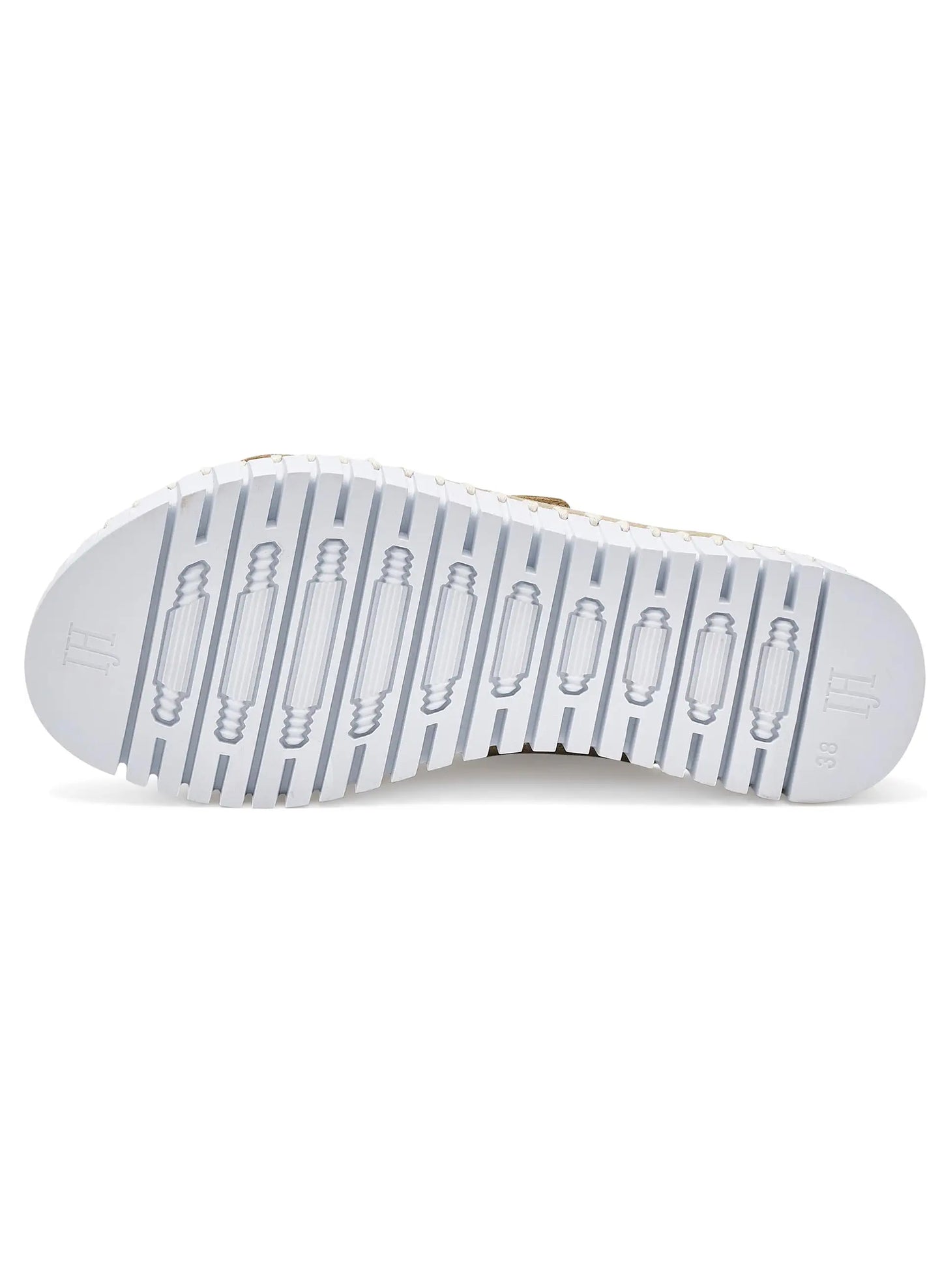 Lines of Denmark Ilse Jacobsen Two Strap Platform Sandal- Platin available at The Good Life Boutique