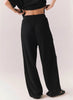 Chaser Chaser Waffle Thermal Billyy Jogger - True Black available at The Good Life Boutique