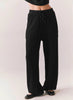 Chaser Chaser Waffle Thermal Billyy Jogger - True Black available at The Good Life Boutique