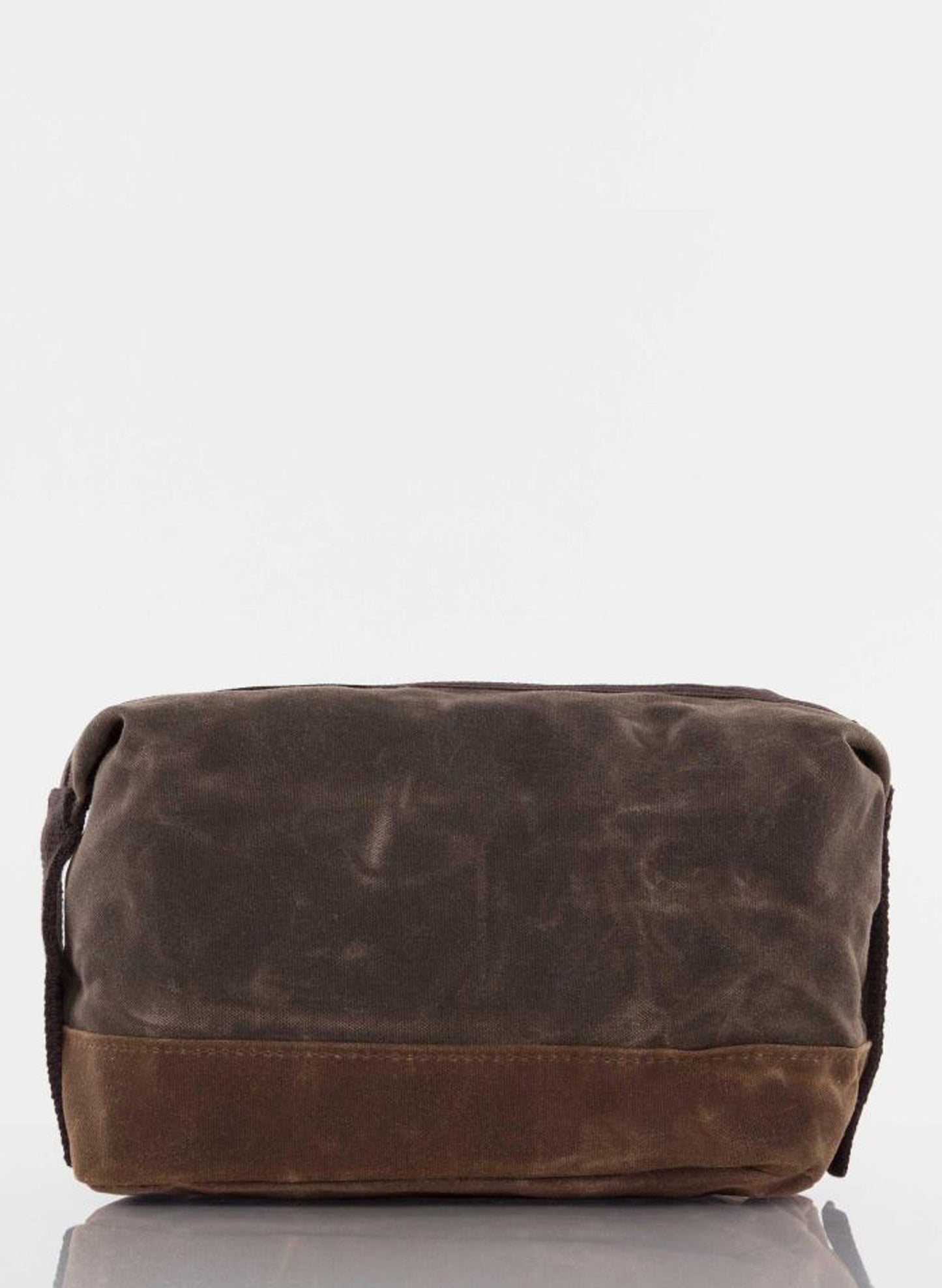 Waxed Dopp Kit - Olive