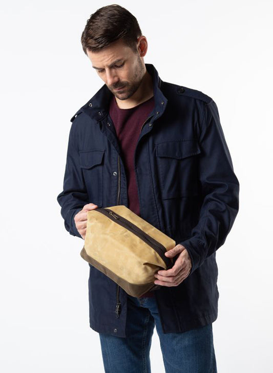 CB Station Waxed Dopp Kit - Olive available at The Good Life Boutique