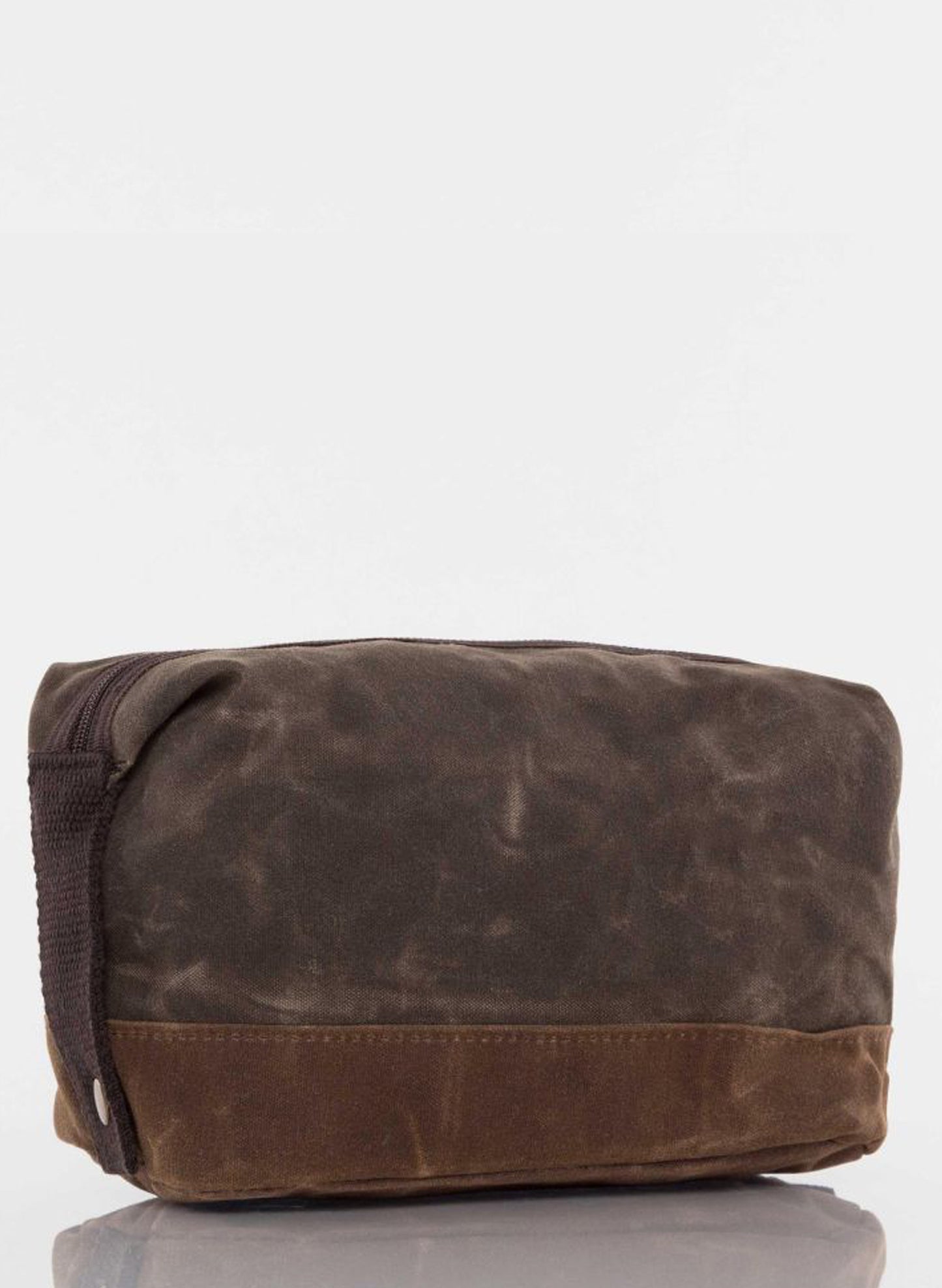 Waxed Dopp Kit - Olive