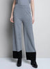Picadilly Fashions Picadilly Wide Leg Knitted Pant - Black available at The Good Life Boutique
